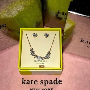 Kate Spade Earrings An Necklace Set